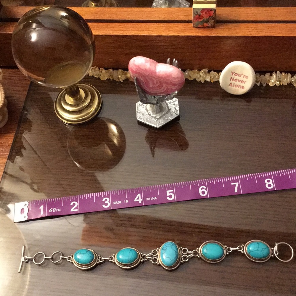 Turquoise “Sterling” Bracelet